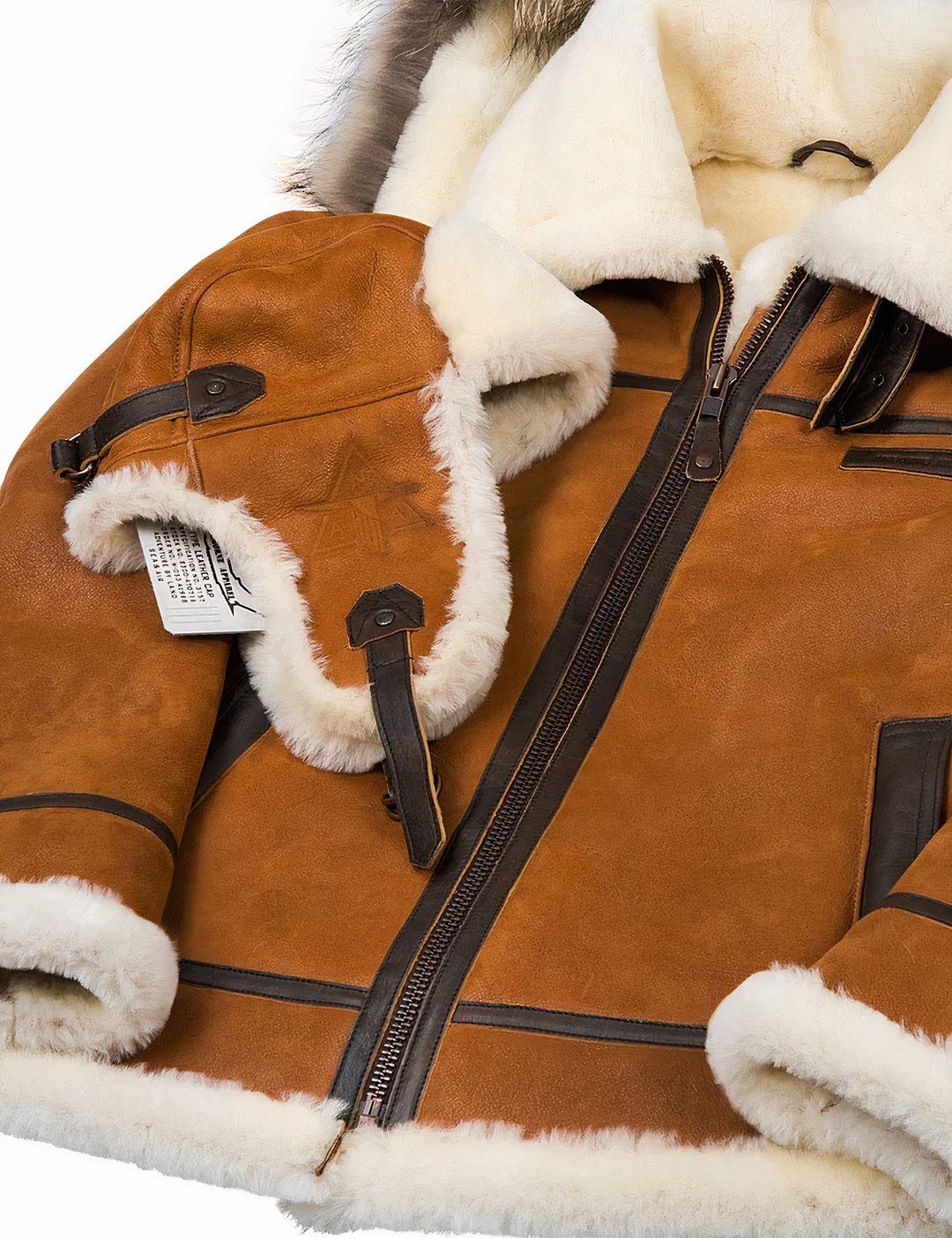 EB | Leder Winterjacke