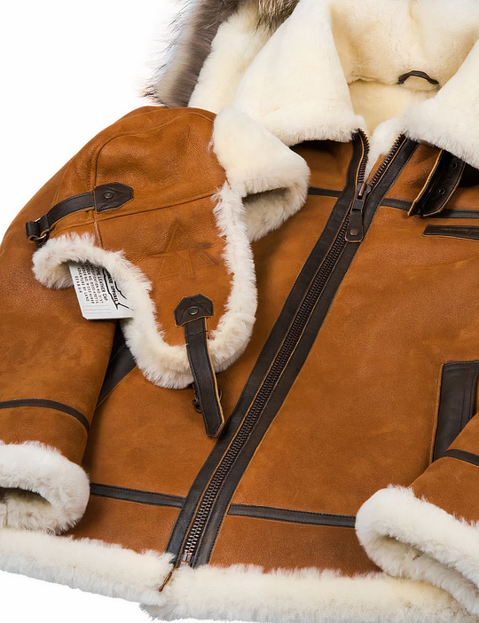 EB | Leder-Winterjacke