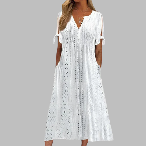 EB | Elegantes Sommer Boho Midi Kleid