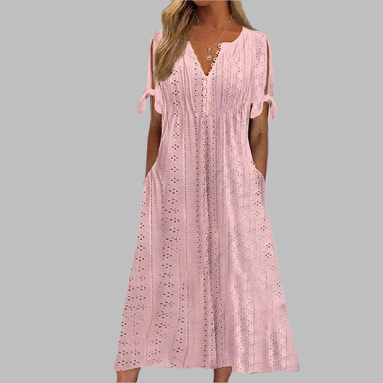 EB | Elegantes Sommer Boho Midi Kleid