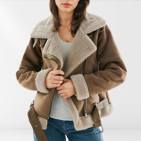 EB | Damen-Sherpa-Bomberjacke
