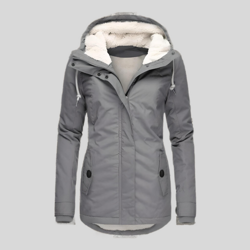 EB | D'Hiver Lange mit Kapuze für Frauen Ideal für Die Kalte Jahreszeit