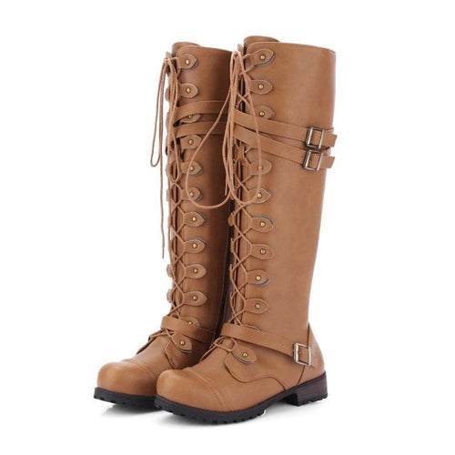 Damen Knöchelhohen Stiefel Wasserdicht Synthetisches Leder für Komfort und Stil EB