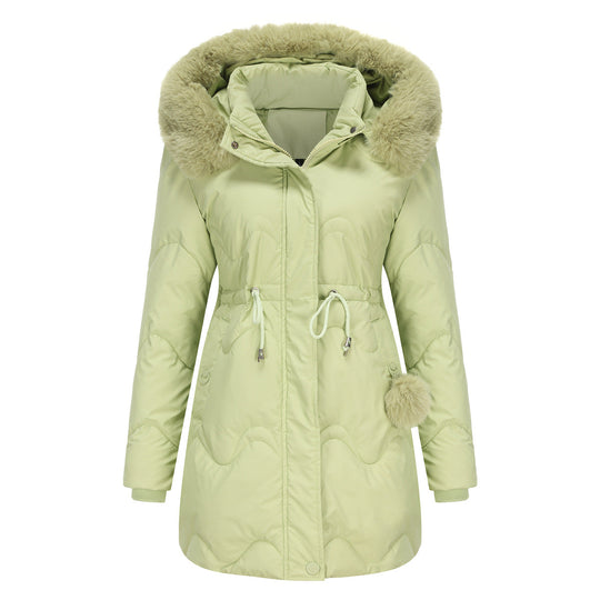 EB | Winterjacke mit Abnehmbarer Kapuze und Reißverschlüssen