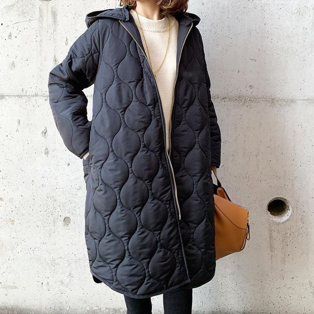 EB | pufferjacke - stilvolle damen winteroutdoor