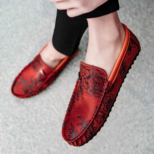 stylische Loafer aus hochwertigem Wildleder EB EB
