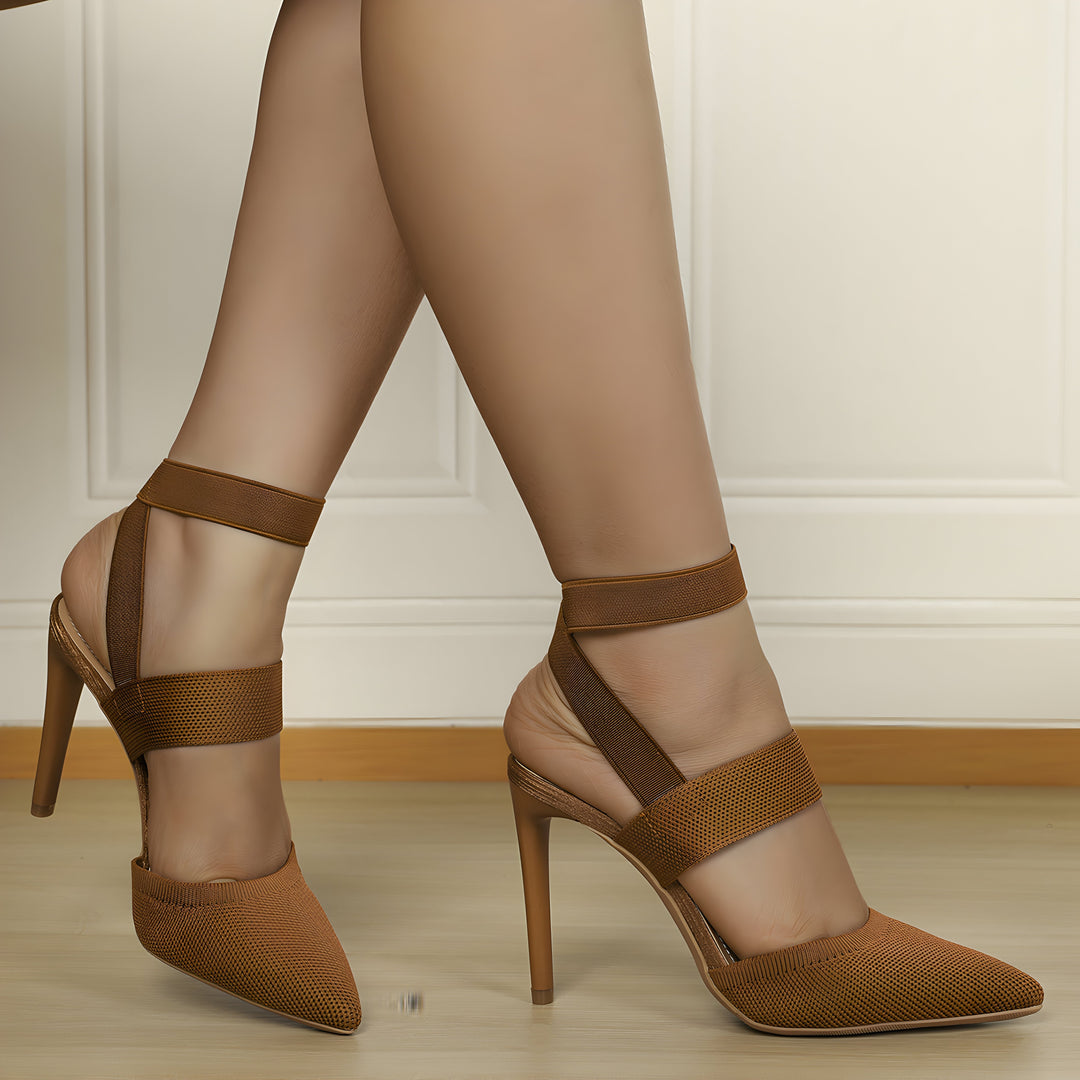 Stilettos mit elastischem Riemen EB EB