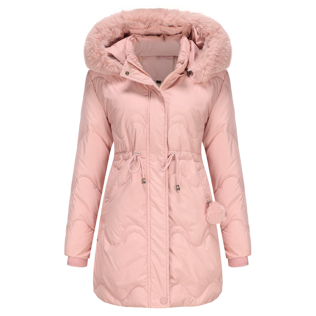 EB | Winterjacke mit Abnehmbarer Kapuze und Reißverschlüssen