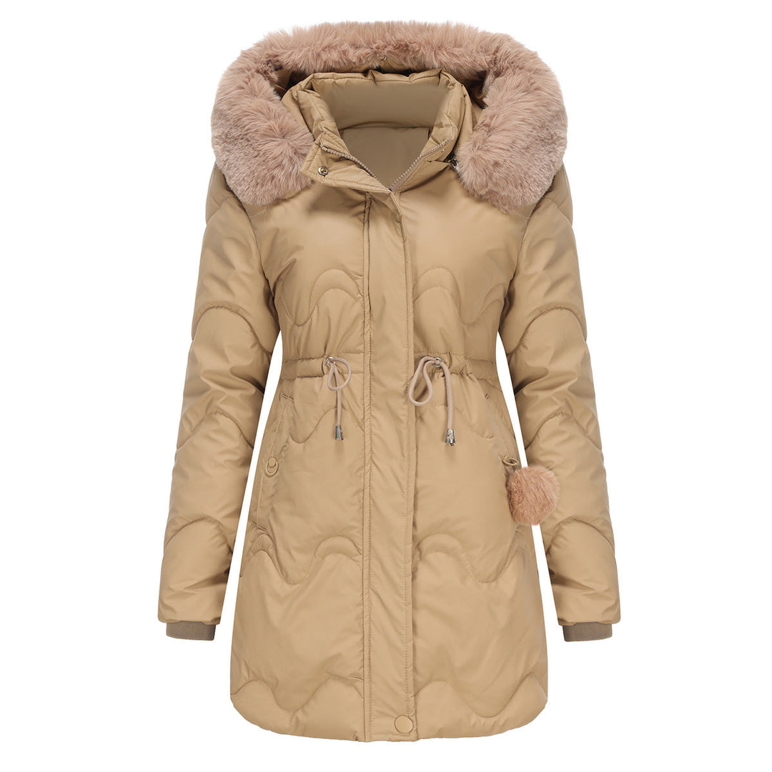 EB | Winterjacke mit Abnehmbarer Kapuze und Reißverschlüssen