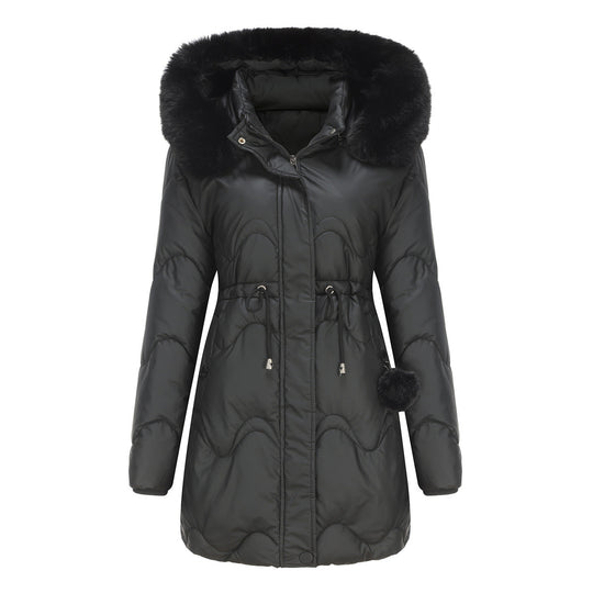 EB | Winterjacke mit Abnehmbarer Kapuze und Reißverschlüssen