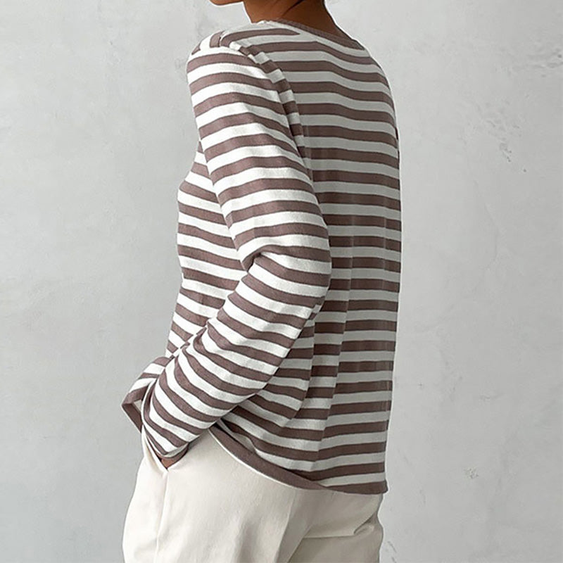 EB | Elegantes Gestreiftes T-Shirt