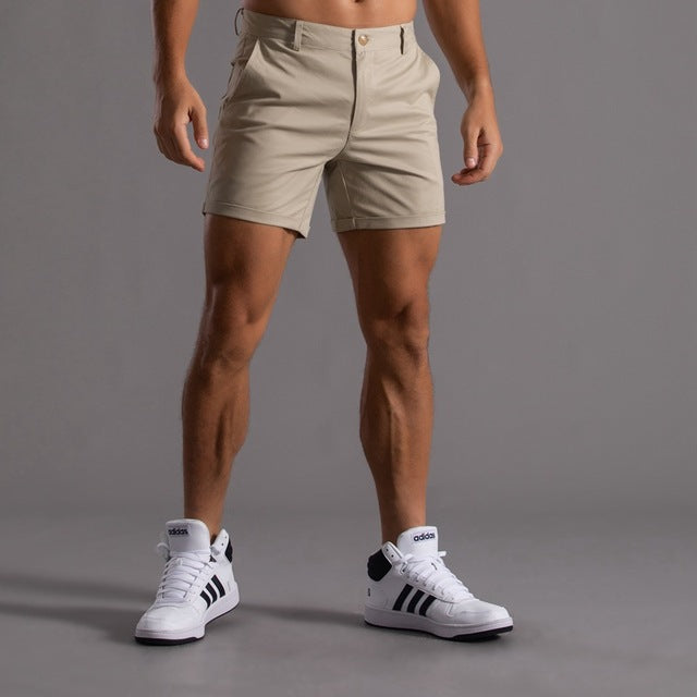 EB | Klassische Chino-Shorts aus Baumwolle für Herren