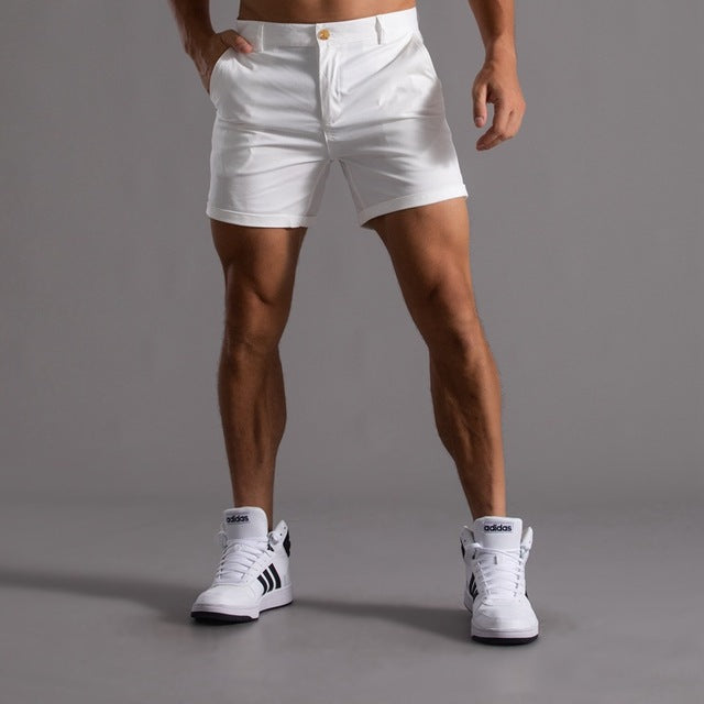 EB | Klassische Chino-Shorts aus Baumwolle für Herren