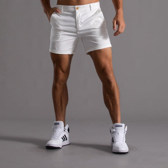 EB | Klassische Chino-Shorts aus Baumwolle für Herren