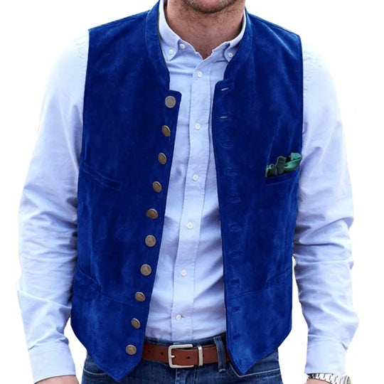 EB Frostiger Samt Steampunk-Weste
