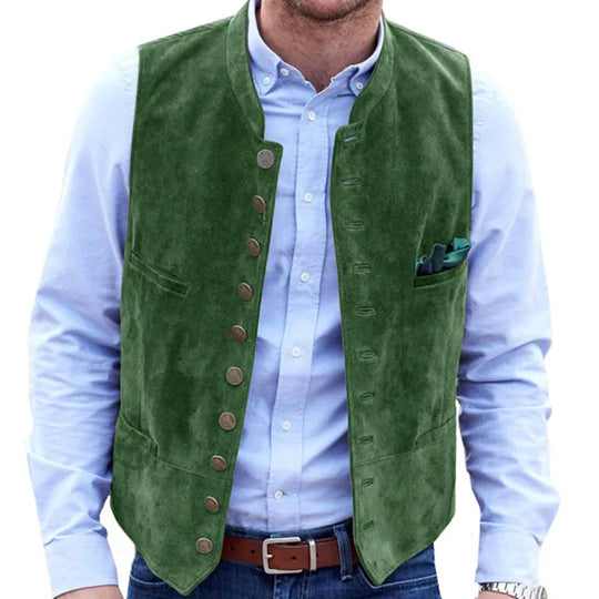EB Frostiger Samt Steampunk-Weste