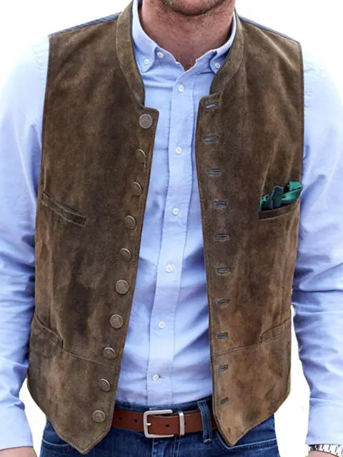 EB Frostiger Samt Steampunk-Weste