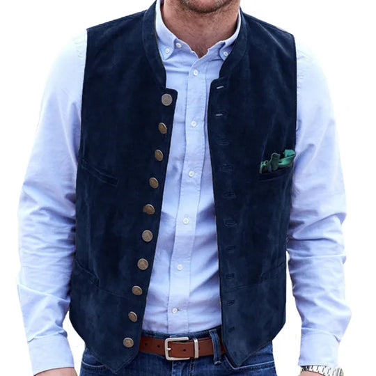 EB Frostiger Samt Steampunk-Weste