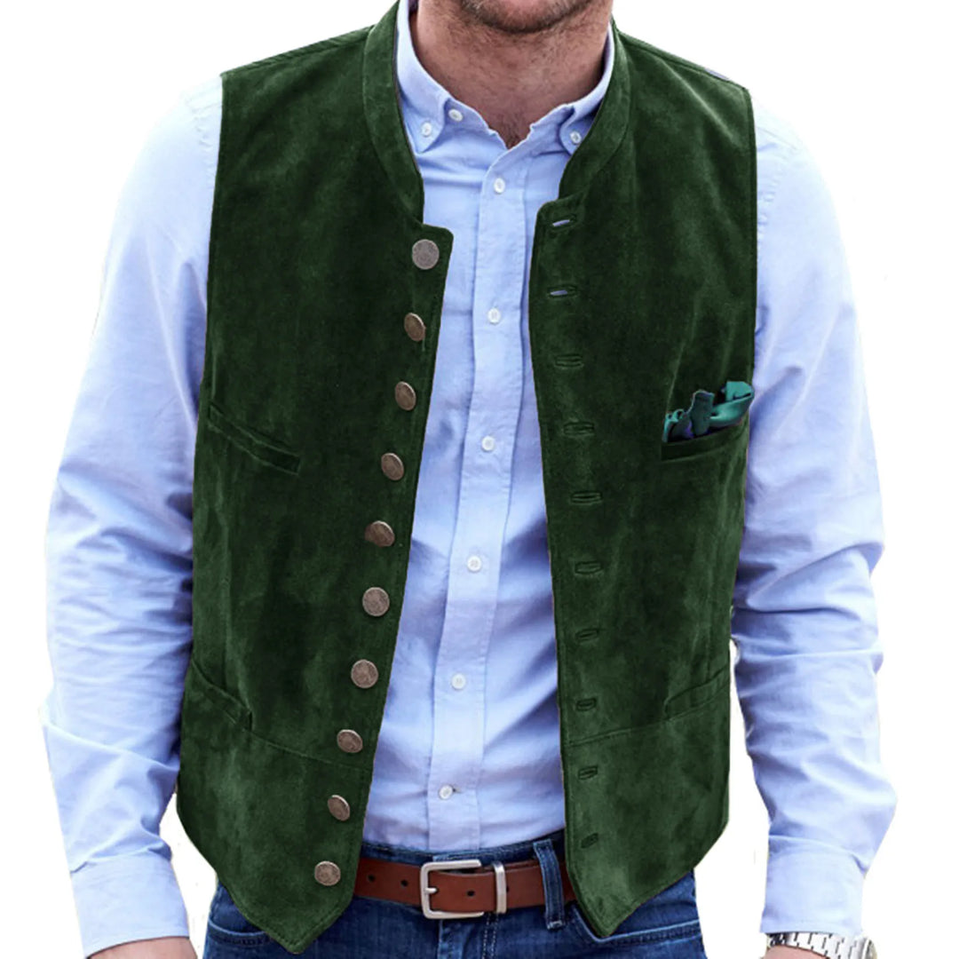 EB Frostiger Samt Steampunk-Weste