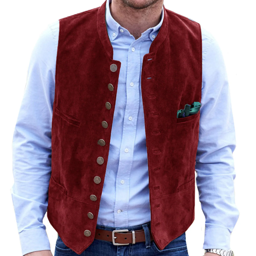 EB Frostiger Samt Steampunk-Weste