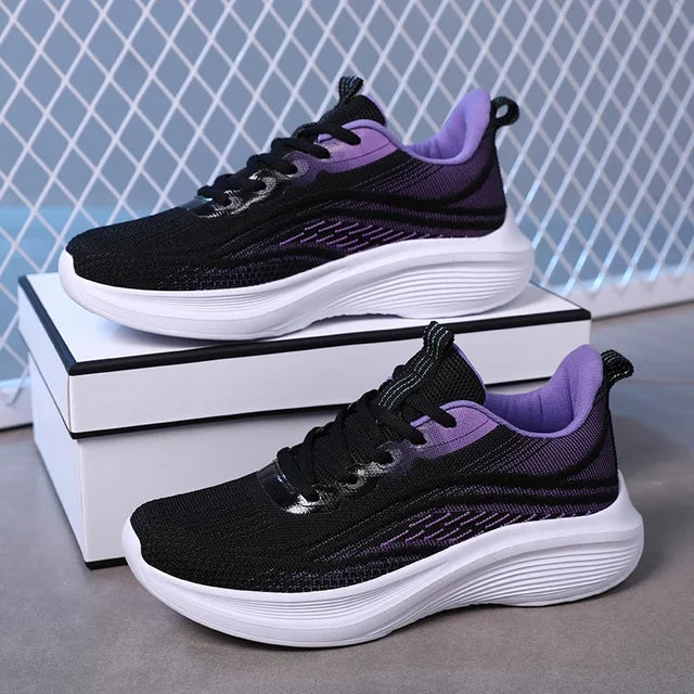 Sportliche DamenSneakers In Schwarz EB