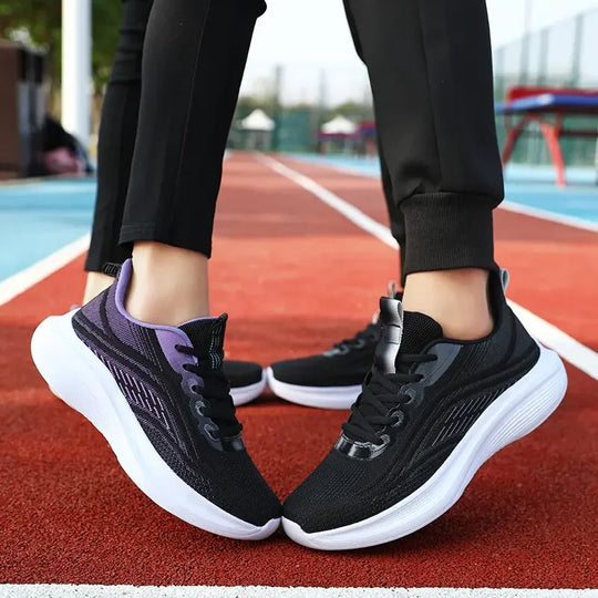 Sportliche DamenSneakers In Schwarz EB