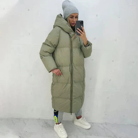 EB | Wintermantel Langer und Warmer Mantel für Damen