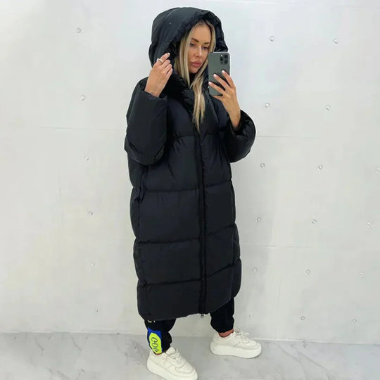 EB | Wintermantel Langer und Warmer Mantel für Damen
