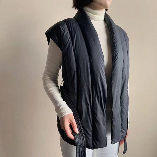 EB | Wrap Puffer Gürtelweste