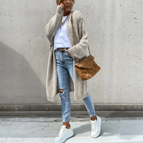 EB | Langer Strickcardigan