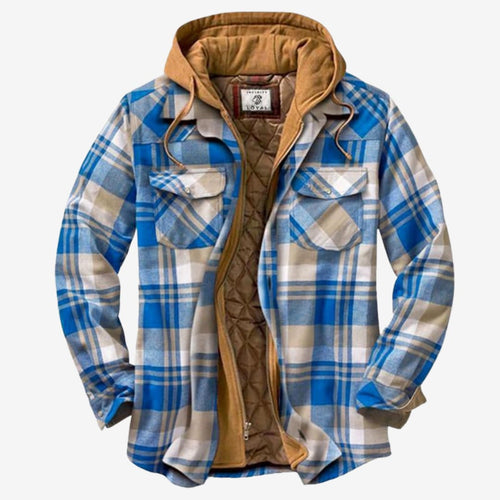 EB | Modernes Flanell-Jacket mit Entspannter Wärme