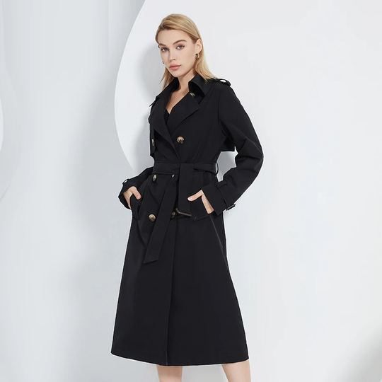 EB | Parka mit Gürtel - Raffiniert und Zeitlos