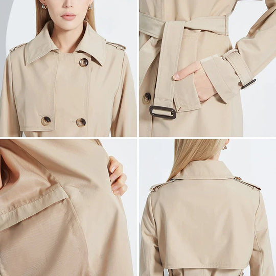 EB | Parka mit Gürtel - Raffiniert und Zeitlos