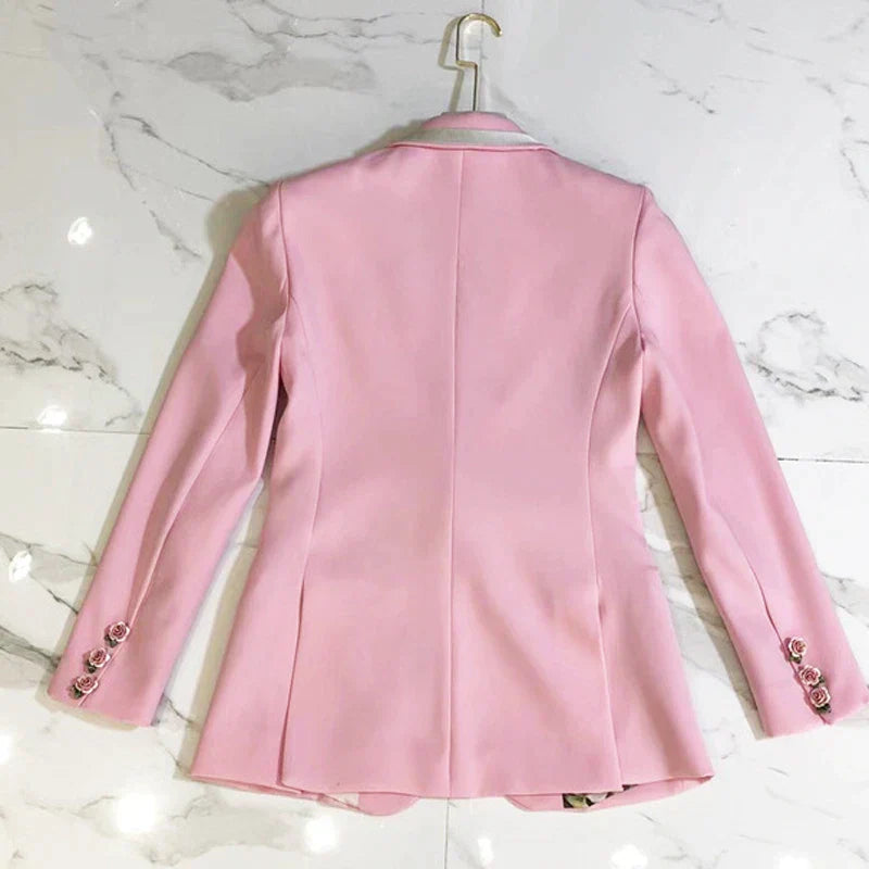 EB | rosa Blazer Blümig und elegant stilvoll