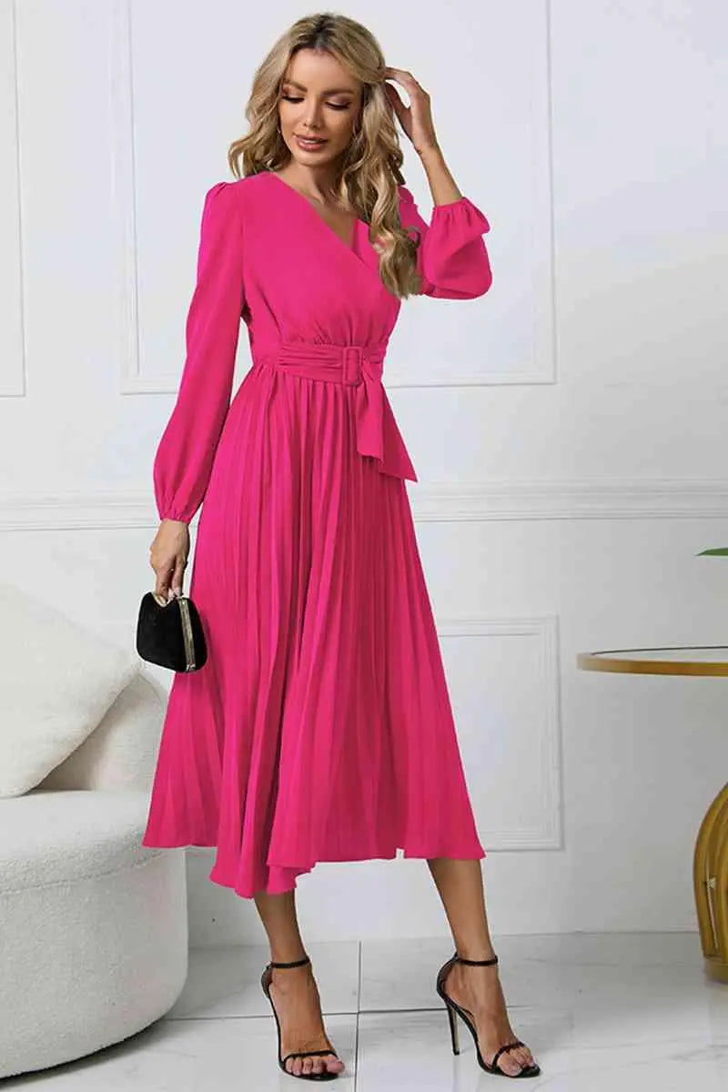 EB Damen Plissee Kleid