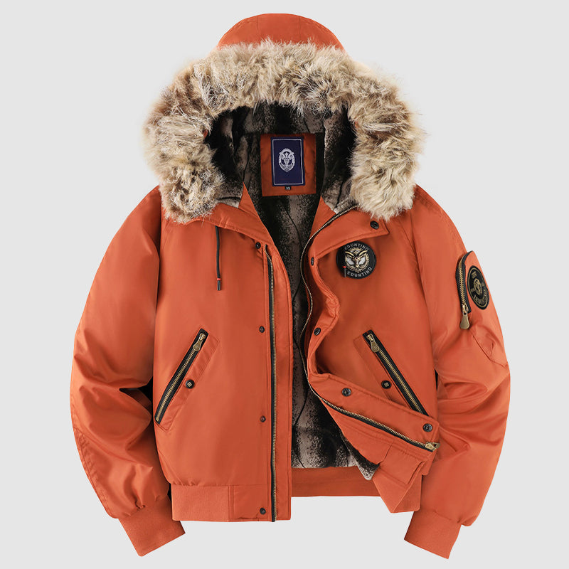EB | Bomber-Style Winterjacke mit Innenfutter