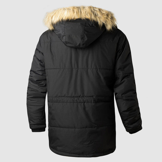 EB | Outdoor Parka mit Abnehmbarer Kapuze und Innerem Fleece-Futter