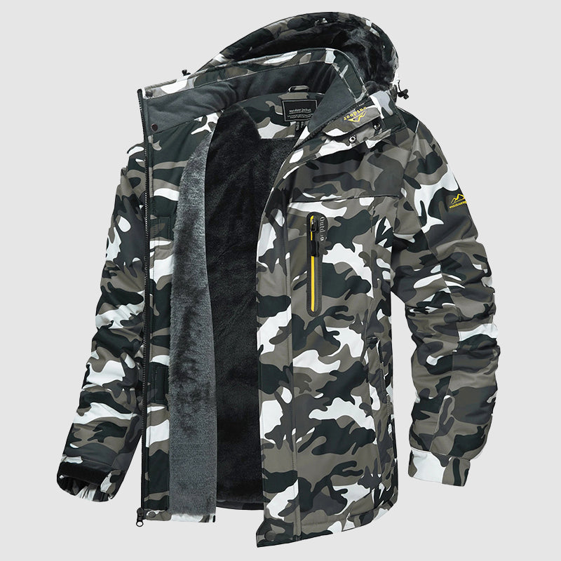 EB | Outdoor Wasserdichte Skijacke mit Fleece-Futter