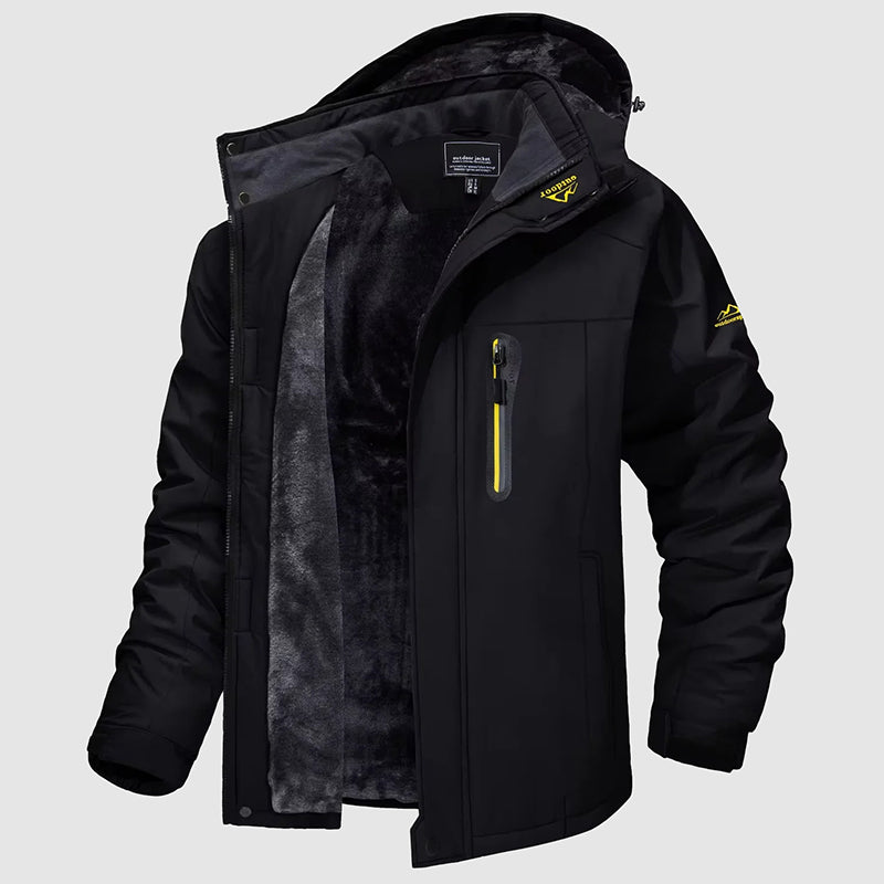 EB | Outdoor Wasserdichte Skijacke mit Fleece-Futter