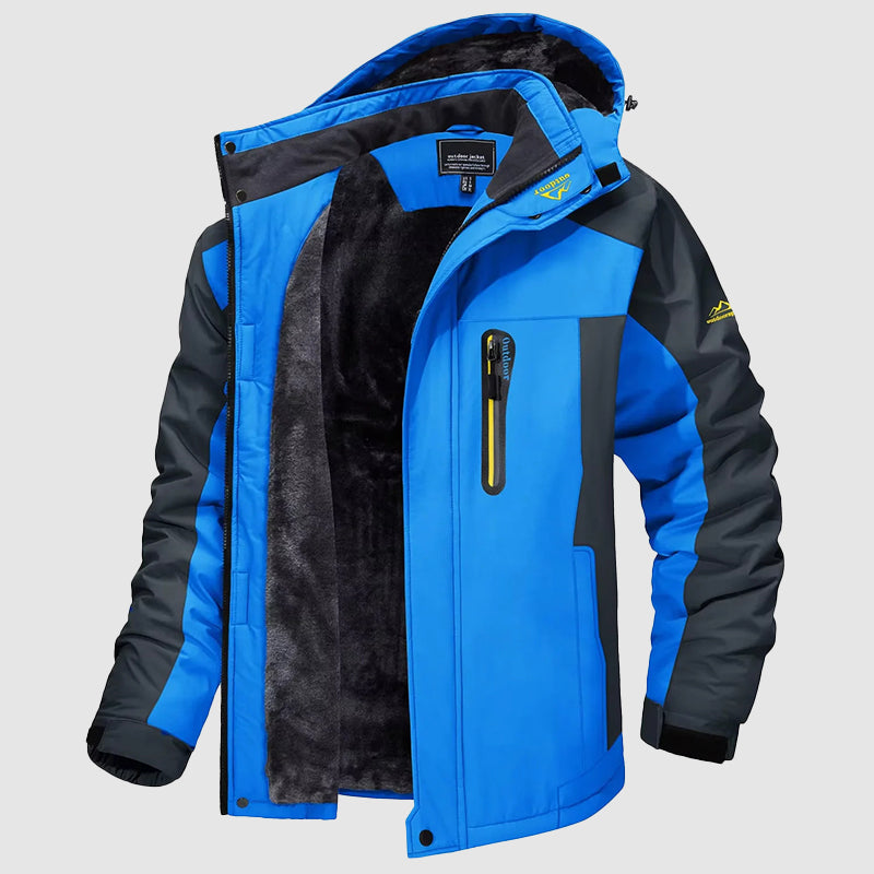 EB | Outdoor Wasserdichte Skijacke mit Fleece-Futter