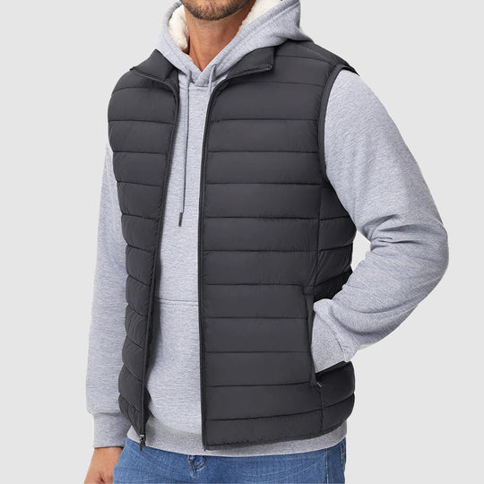 EB | Puffer-Wasserfestes Weste mit Verpackbarem Design