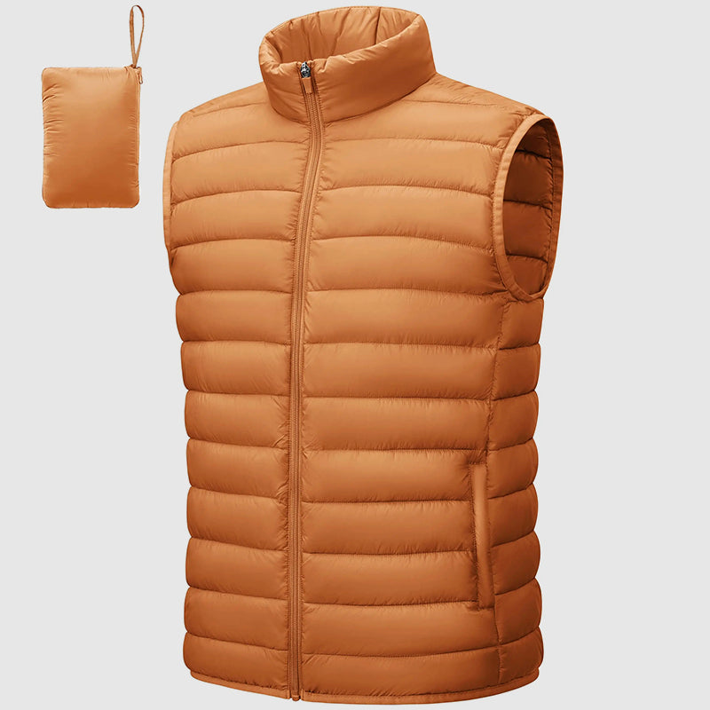 EB | Puffer-Wasserfestes Weste mit Verpackbarem Design