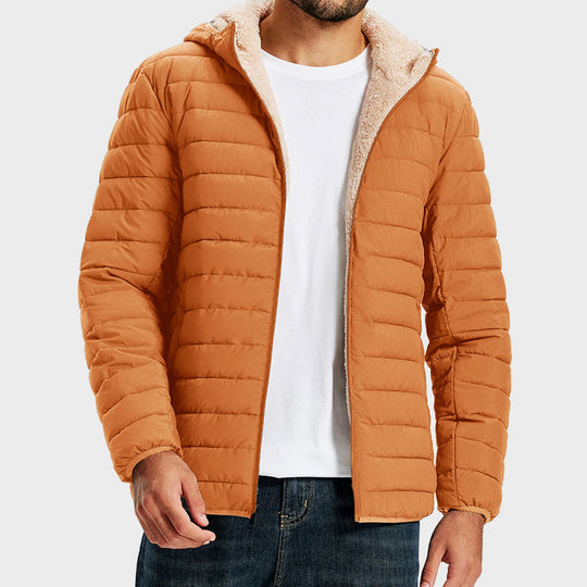 EB | Wasserabweisende Pufferjacke mit Sherpa-Fleece-Innenfutter