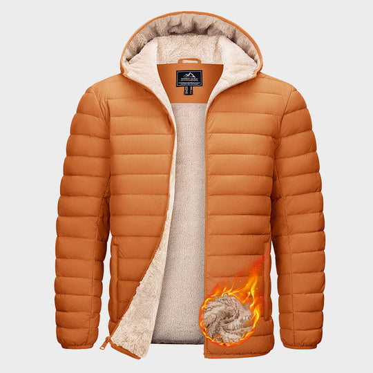 EB | Wasserabweisende Pufferjacke mit Sherpa-Fleece-Innenfutter