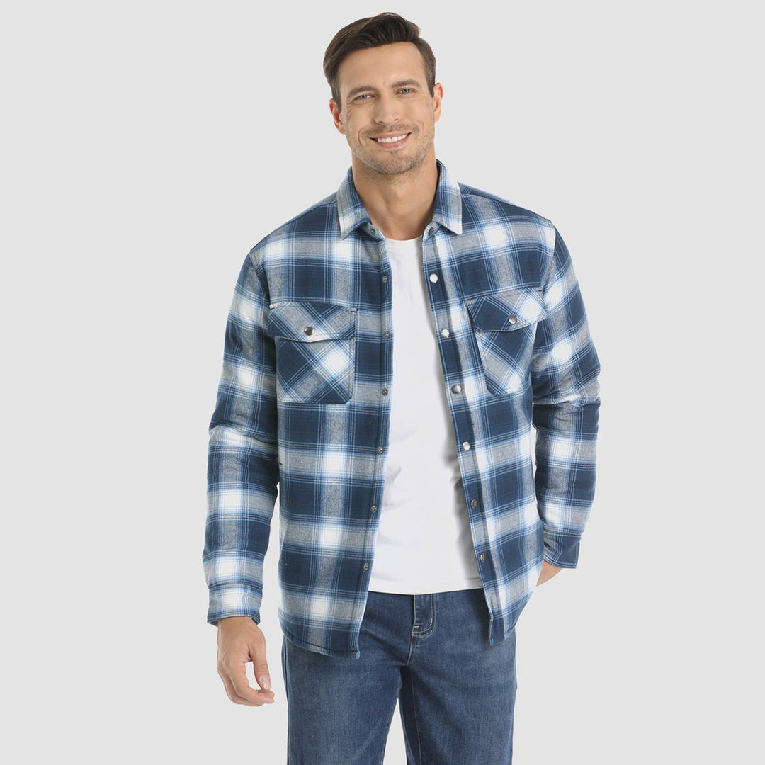EB | Herren Flanellhemdjacke
