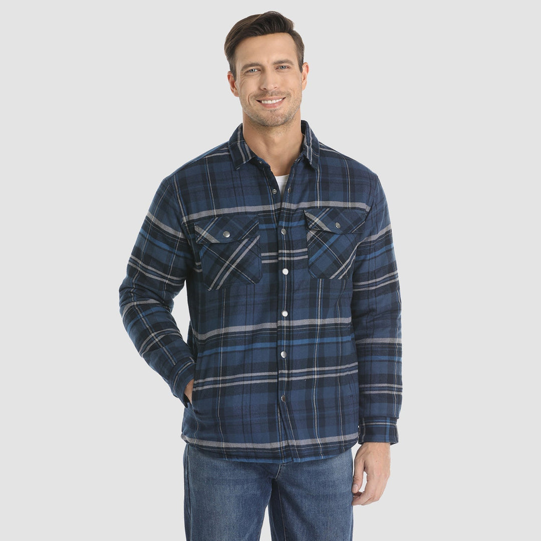 EB | Herren Flanellhemdjacke