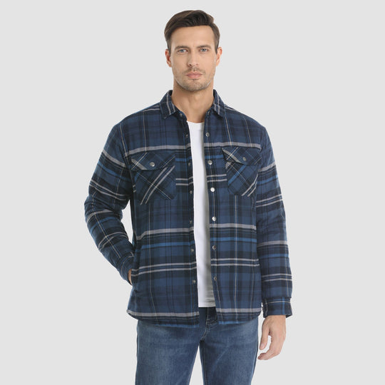 EB | Herren Flanellhemdjacke