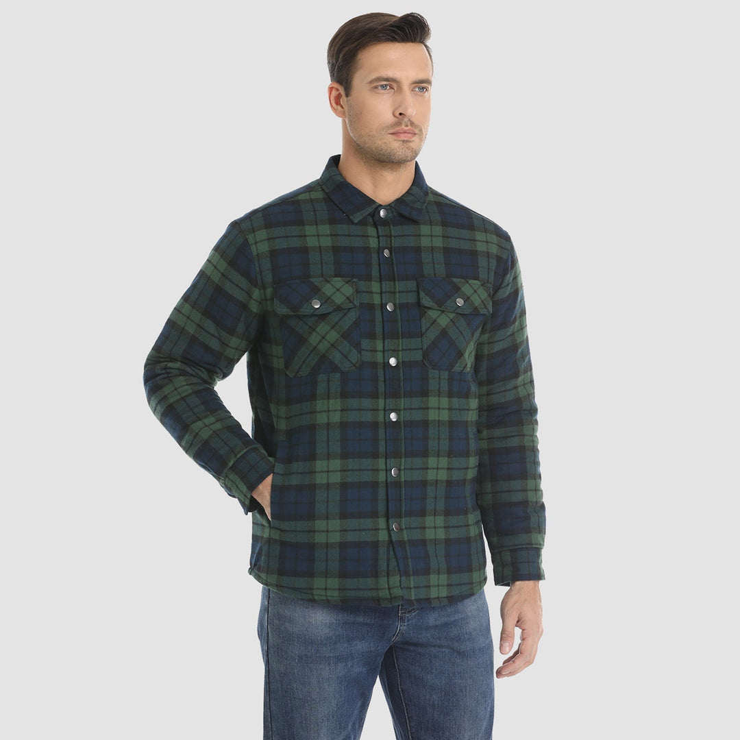 EB | Herren Flanellhemdjacke