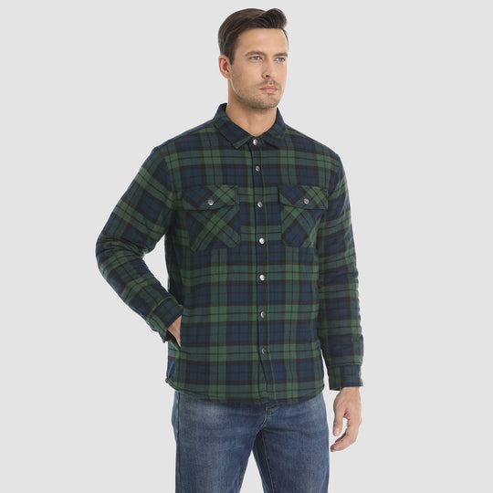 EB | Herren Flanellhemdjacke