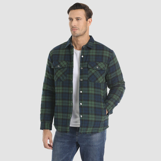 EB | Herren Flanellhemdjacke